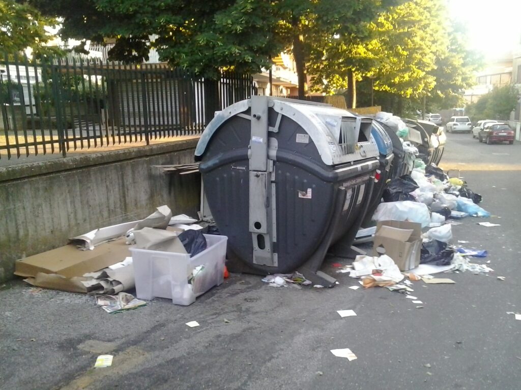 Rifiuti a roma