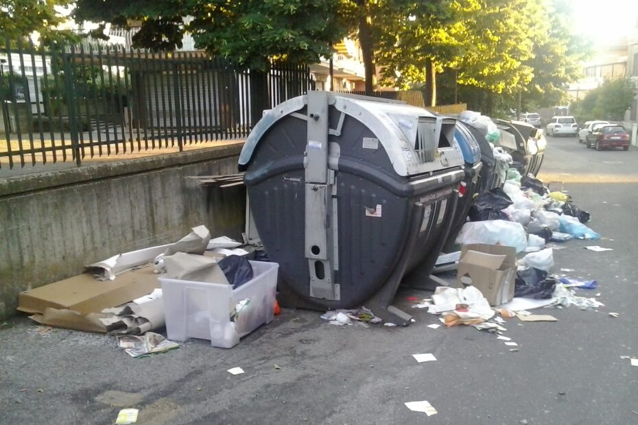 Rifiuti a roma